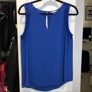 Cobalt blue blouse/tank